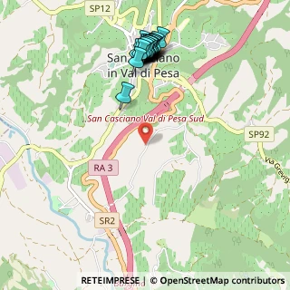 Mappa Via Mura, 50026 San Casciano in Val di Pesa FI, Italia (1.2105)
