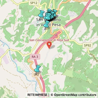 Mappa Via Mura, 50026 San Casciano in Val di Pesa FI, Italia (1.2515)