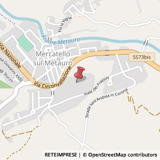 Mappa Via Roma, 11/13, 61040 Mercatello sul Metauro, Pesaro e Urbino (Marche)