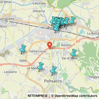 Mappa Via della Fornace, 56025 Pontedera PI, Italia (2.14)