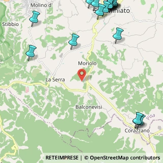 Mappa Via Mugnana e Scorno, 56028 San Miniato PI, Italia (3.763)