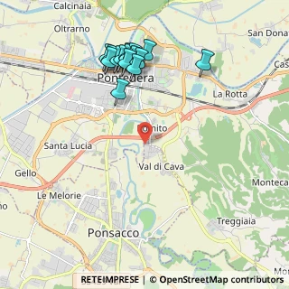 Mappa Via di Scopeto, 56025 Pontedera PI, Italia (2.25467)