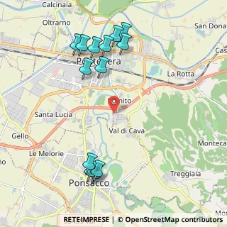 Mappa Via di Scopeto, 56025 Pontedera PI, Italia (2.44231)