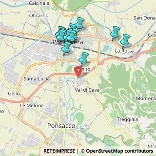 Mappa Via di Scopeto, 56025 Pontedera PI, Italia (2.11786)