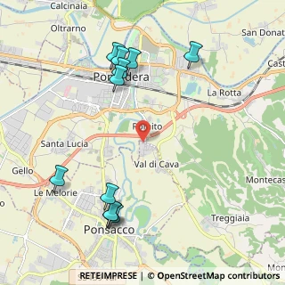 Mappa Via Pinocchio, 56025 Pontedera PI, Italia (2.50091)