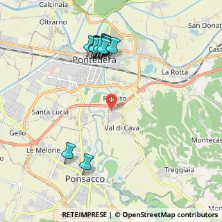 Mappa Via Pinocchio, 56025 Pontedera PI, Italia (2.25556)