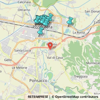 Mappa Via Pinocchio, 56025 Pontedera PI, Italia (2.27533)