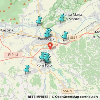 Mappa Via Pinocchio, 56025 Pontedera PI, Italia (3.25)