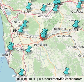 Mappa Via Pinocchio, 56038 Ponsacco PI, Italia (22.71)