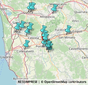 Mappa Via Pinocchio, 56038 Ponsacco PI, Italia (12.57063)