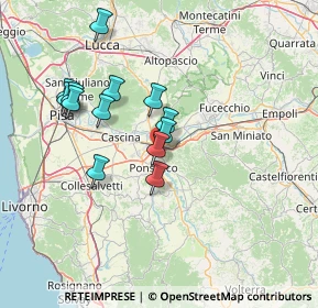 Mappa Via Pinocchio, 56038 Ponsacco PI, Italia (13.19462)