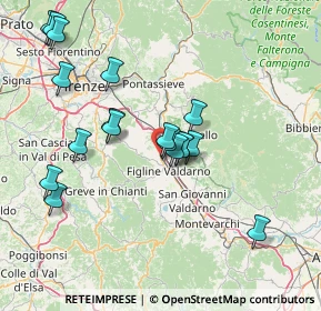 Mappa Via Nannicione, 50064 Figline e Incisa Valdarno FI, Italia (15.14889)