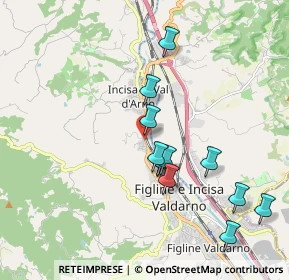 Mappa Via Nannicione, 50064 Figline e Incisa Valdarno FI, Italia (1.84917)