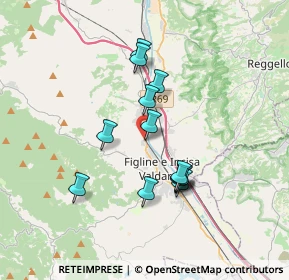 Mappa Via Nannicione, 50064 Figline e Incisa Valdarno FI, Italia (3.07923)