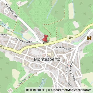 Mappa Via Aldo Moro,  1, 50025 Montespertoli, Firenze (Toscana)