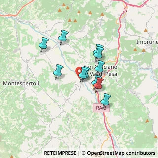 Mappa Via Bignola, 50026 Montespertoli FI, Italia (2.68091)