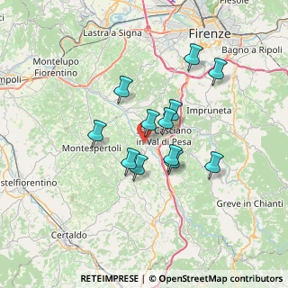 Mappa Via Bignola, 50026 Montespertoli FI, Italia (5.69917)