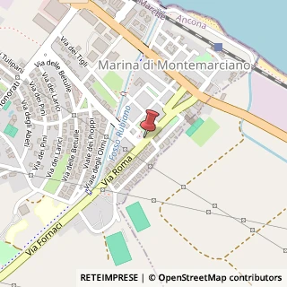 Mappa Via Roma,  52, 60018 Montemarciano, Ancona (Marche)
