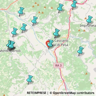 Mappa Via della Pesa, 50026 San Casciano in Val di pesa FI, Italia (6.28368)
