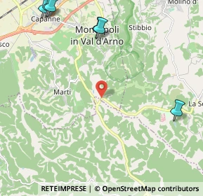 Mappa Via Costa al Bagno, 56020 Montopoli in Val D'arno PI, Italia (4.31)