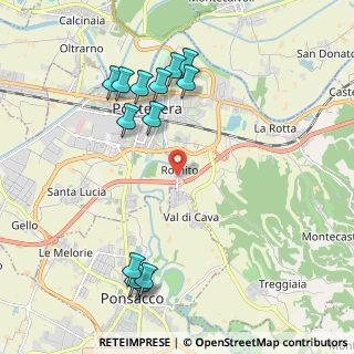 Mappa Via Dini, 56025 Pontedera PI, Italia (2.38846)