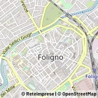 Karte Foligno