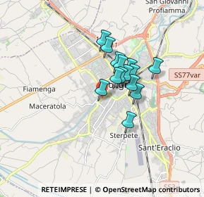 Mappa BETORI ALESSANDRO, 06034 Foligno PG, Italia (1.17)