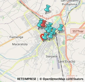 Mappa BETORI ALESSANDRO, 06034 Foligno PG, Italia (1.10091)