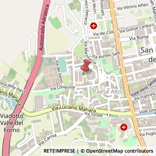 Mappa Via Giuseppe Impastato, 63074 San Benedetto del Tronto AP, Italia, 63074 San Benedetto del Tronto, Ascoli Piceno (Marche)