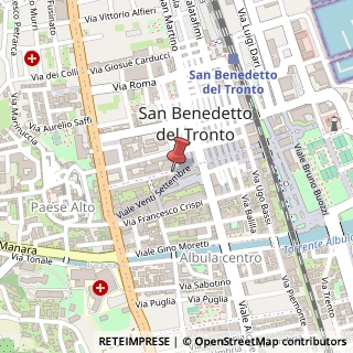 Mappa Piazza matteotti giacomo 14, 63039 San Benedetto del Tronto, Ascoli Piceno (Marche)