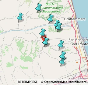 Mappa Via Antonio Gramsci, 63075 Acquaviva Picena AP, Italia (3.34333)