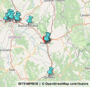 Mappa Via Don Consalvo Battenti, 06034 Foligno PG, Italia (20.67)