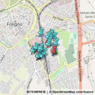 Mappa Beroide, 06034 Foligno PG, Italia (0.25926)