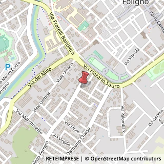 Mappa Via Lucrezio Caro, 1, 06034 Foligno, Perugia (Umbria)