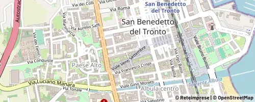 Mappa San Benedetto del Tronto
