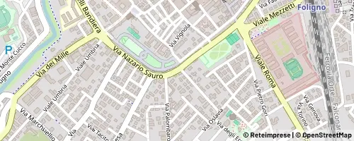 Mappa Foligno