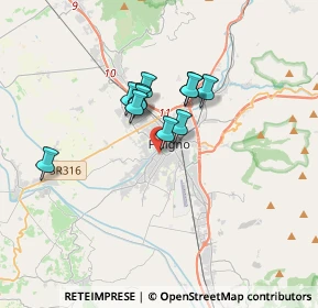 Mappa Viale Umbria, 06034 Foligno PG, Italia (2.49182)