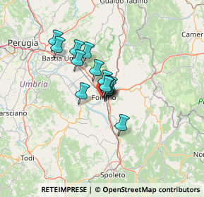 Mappa Viale Umbria, 06034 Foligno PG, Italia (8.10571)