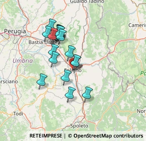 Mappa Via Benedetto Cairoli, 06034 Foligno PG, Italia (12.44842)