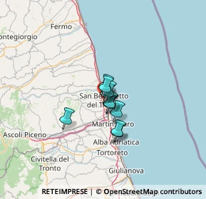 Mappa 63015 San Benedetto del Tronto AP, Italia (6.11364)