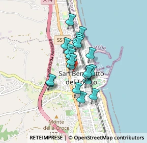 Mappa Via Giosuè Carducci, 63015 San Benedetto del Tronto AP, Italia (0.603)