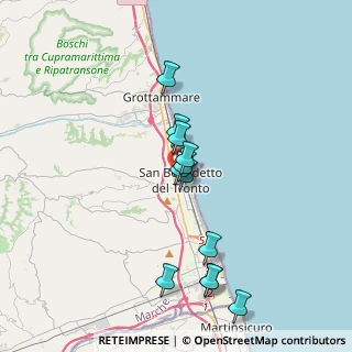 Mappa Via Giosuè Carducci, 63015 San Benedetto del Tronto AP, Italia (3.87077)