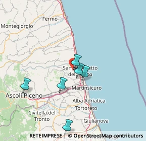 Mappa Via Galileo Galilei, 63030 Acquaviva Picena AP, Italia (30.52818)