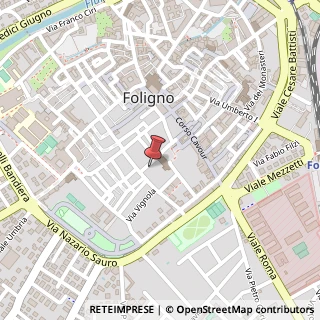 Mappa Piazza San Francesco, 16, 06034 Foligno, Perugia (Umbria)