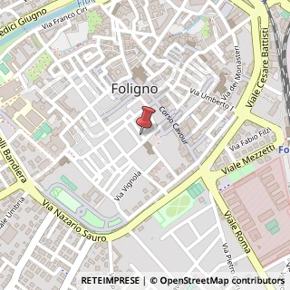 Mappa Via dei Franceschi,  30, 06034 Foligno, Perugia (Umbria)