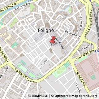 Mappa Via Antonio Rutili, 7, 06034 Foligno, Perugia (Umbria)