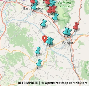 Mappa Via Santissima Annunziata, 06031 Bevagna PG, Italia (9.94)