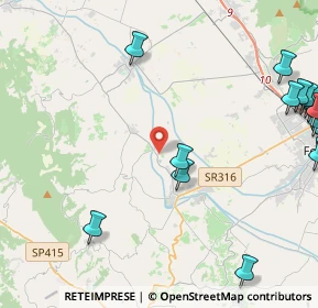 Mappa Via Santissima Annunziata, 06031 Bevagna PG, Italia (6.9585)