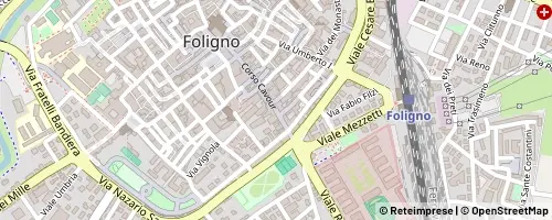 Mappa Foligno