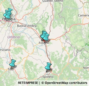 Mappa Via dell'Istituto Denti, 06034 Foligno PG, Italia (19.06182)